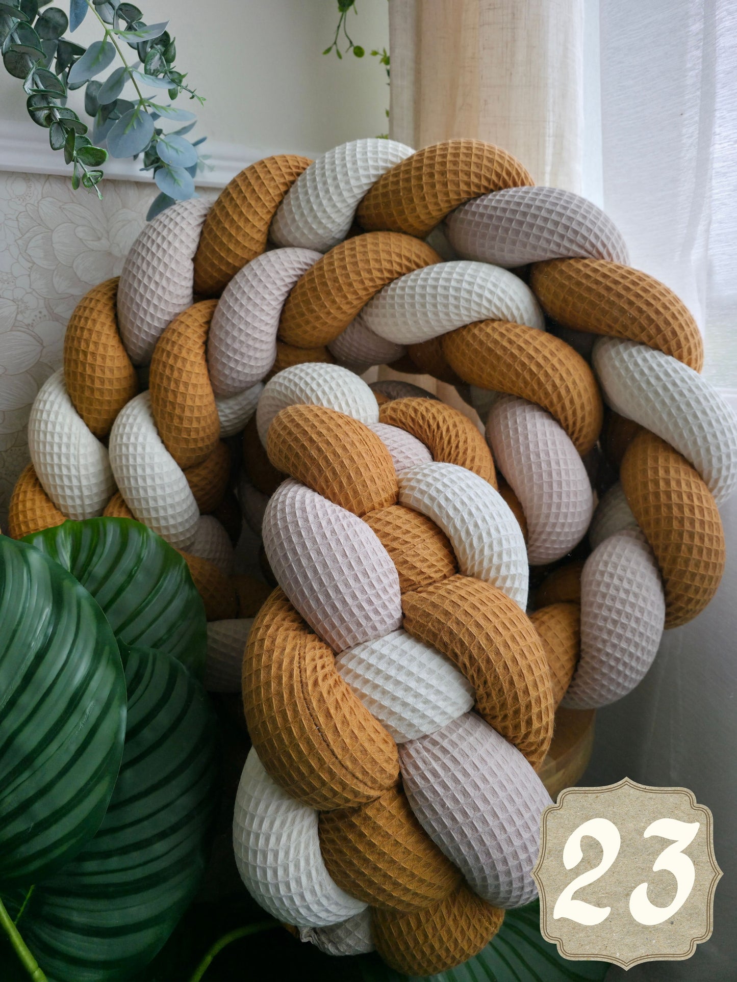 Signature 4-strand Braided Bed Bumper