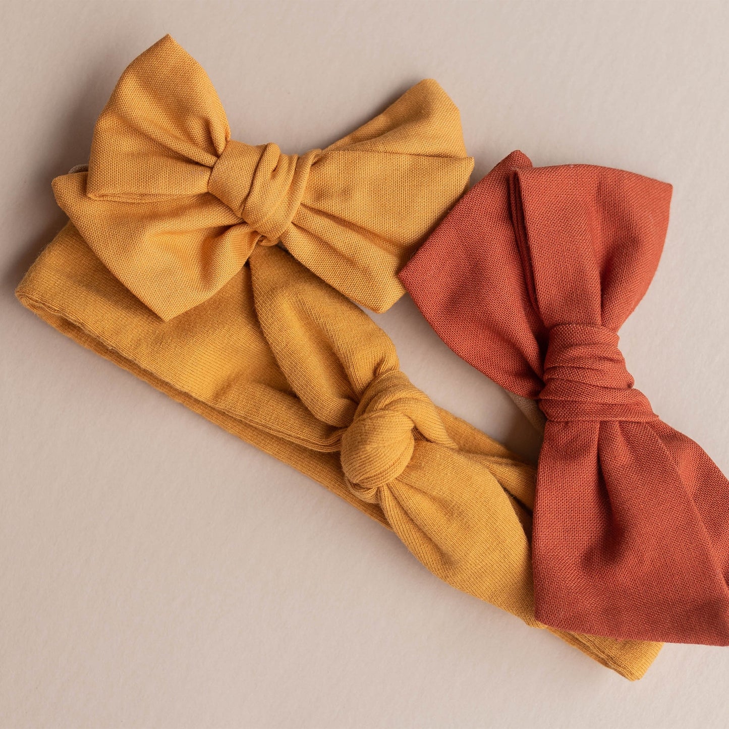 Topknot Headband | Mustard