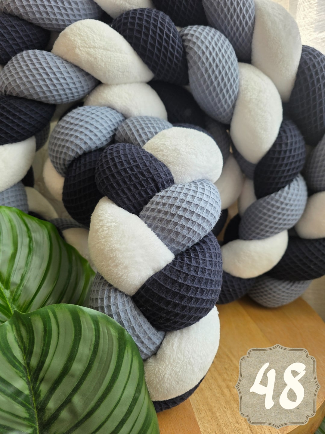 Signature 3-strand Braided Bed Bumper