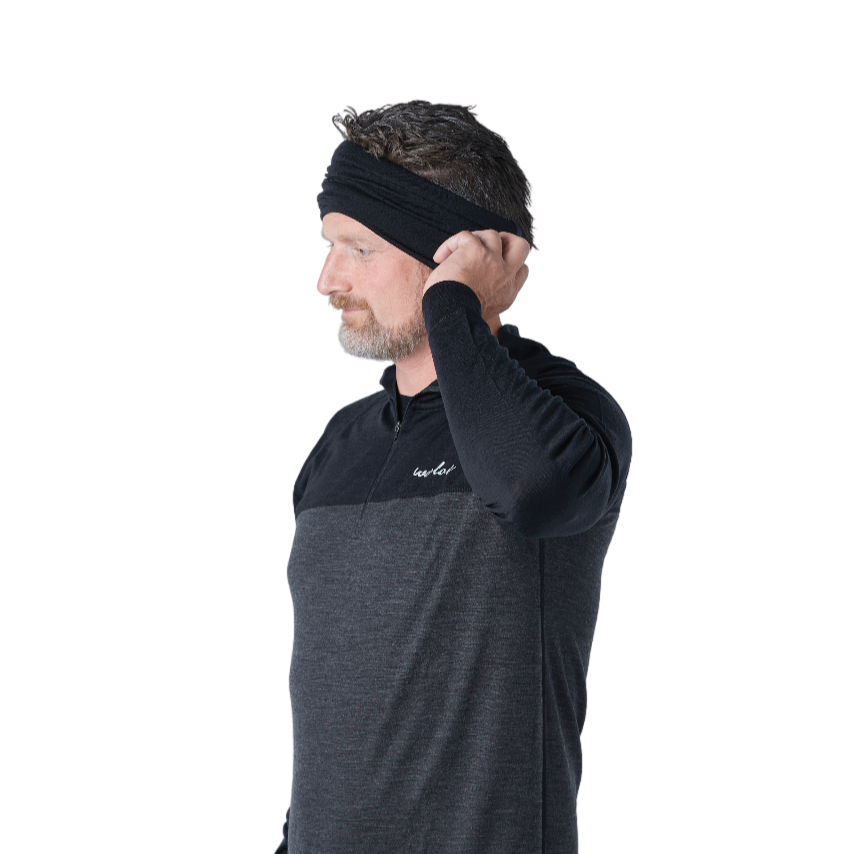 Unisex Merino Wool Reversible Neck Gaiter – Two-Tone Thermal Face Cover