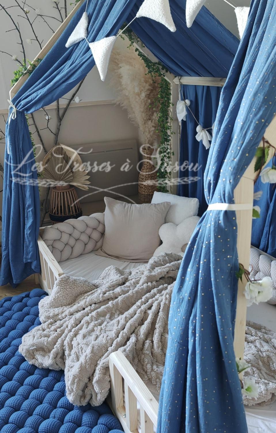 5-Strand Waffle Braided Twin Bed Bumper
