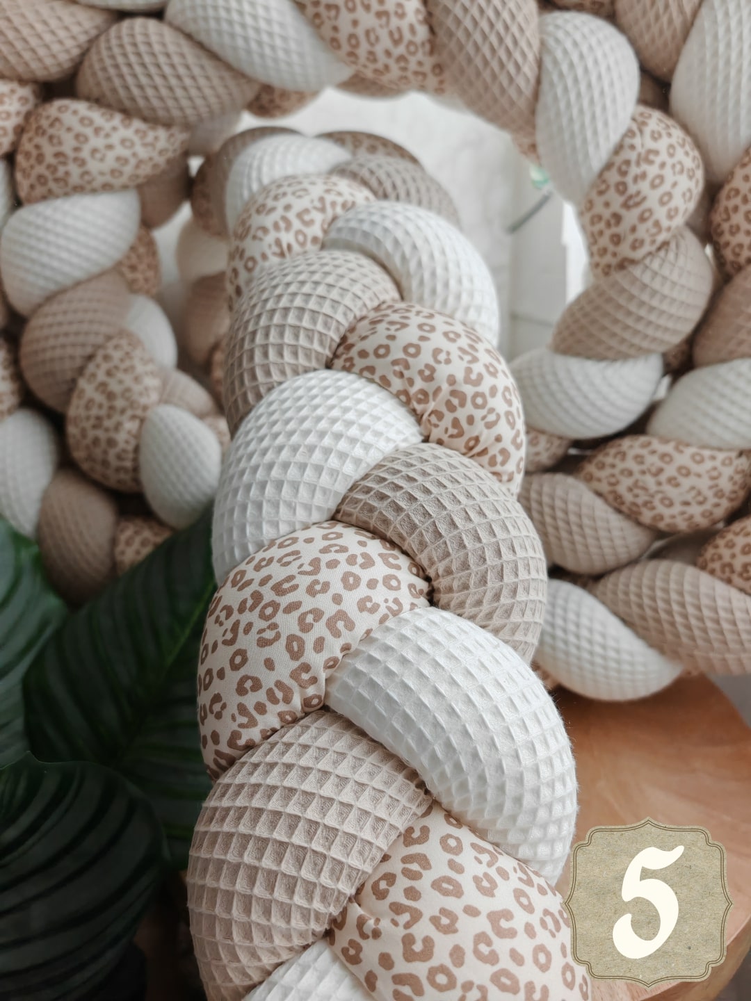 Signature 3-strand Braided Bed Bumper