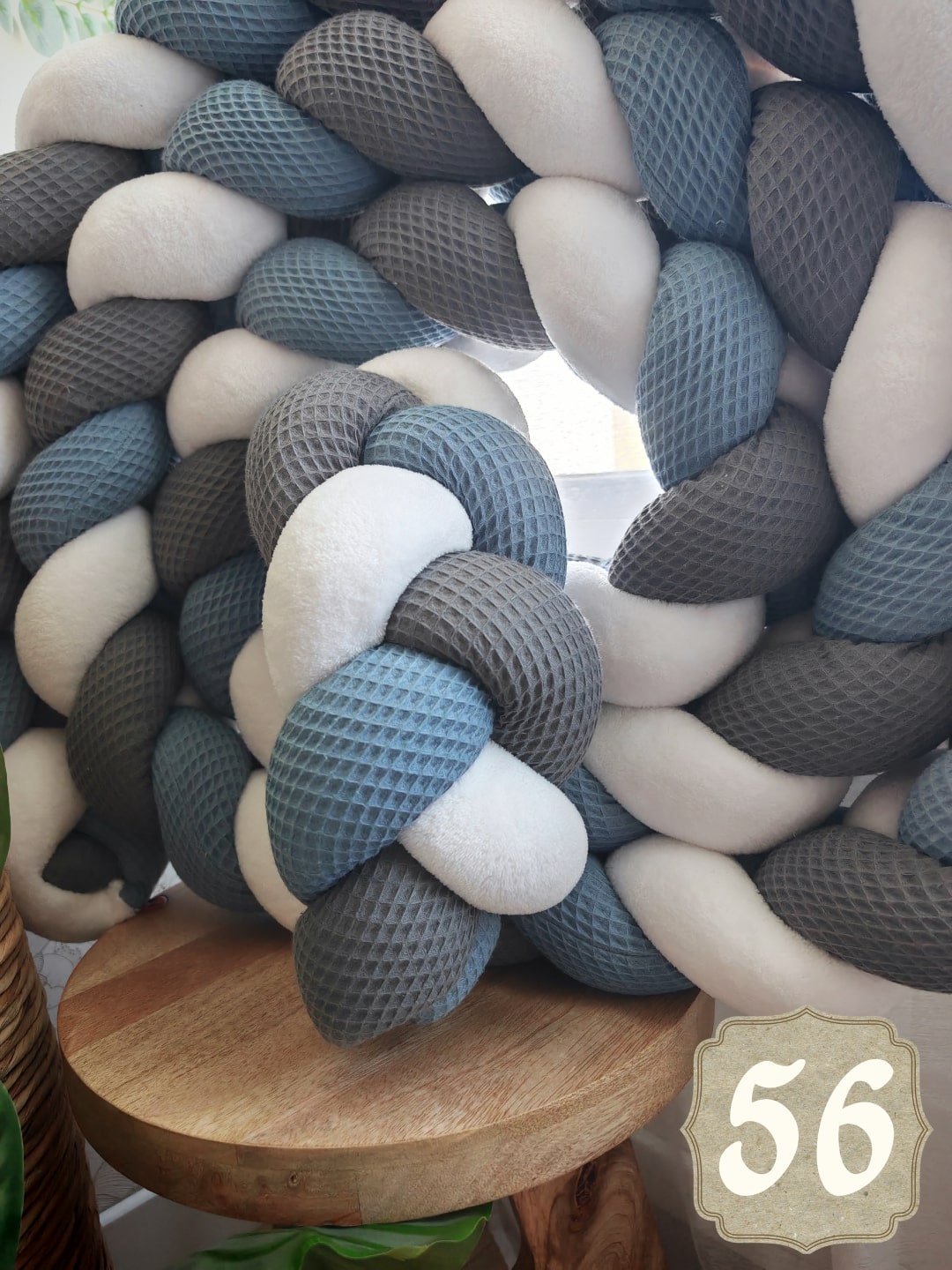 Signature 3-strand Braided Bed Bumper