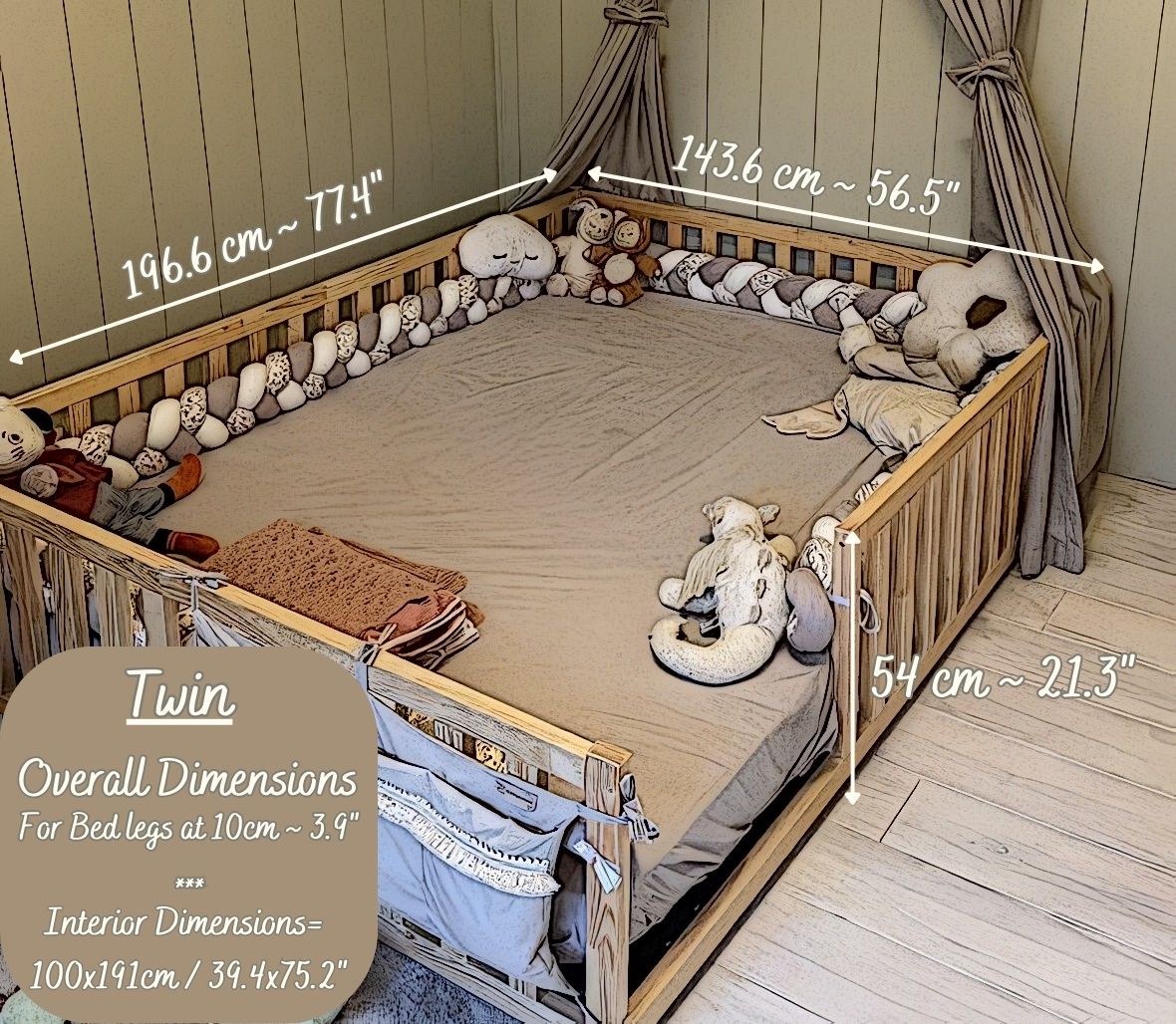 The Floor Bed - Double/Full
