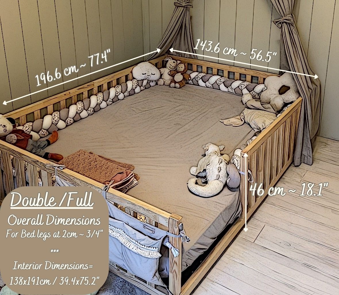 The Floor Bed - Double/Full