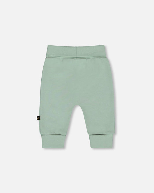 Organic Cotton Evolutive Pant Jade Green