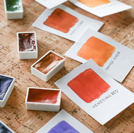 Natural Watercolor Paint Kit – Non-Toxic Eco Paints for Artists & Kids