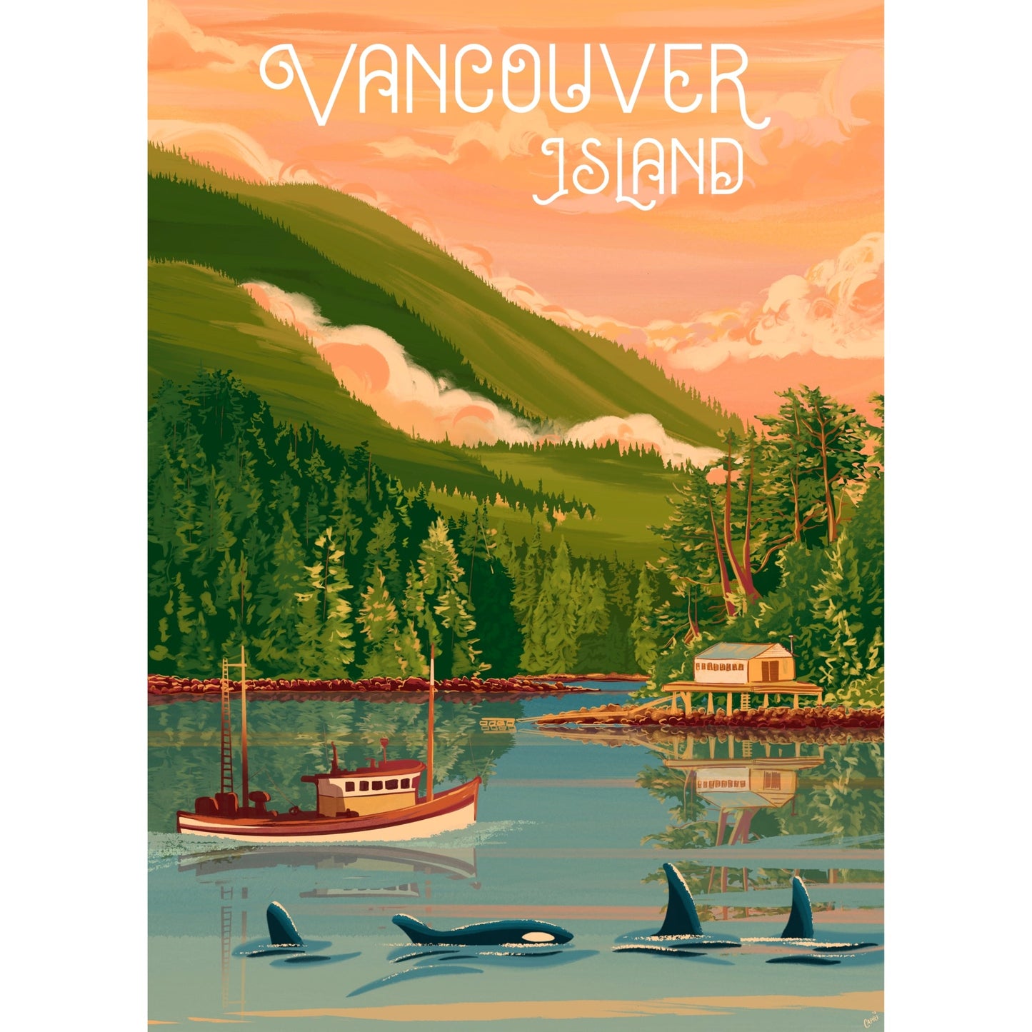 Vancouver Island | Eco-Friendly 1000-Piece Puzzle for Adults | Designed in Canada by Capri Sadler | Best Rated Finds