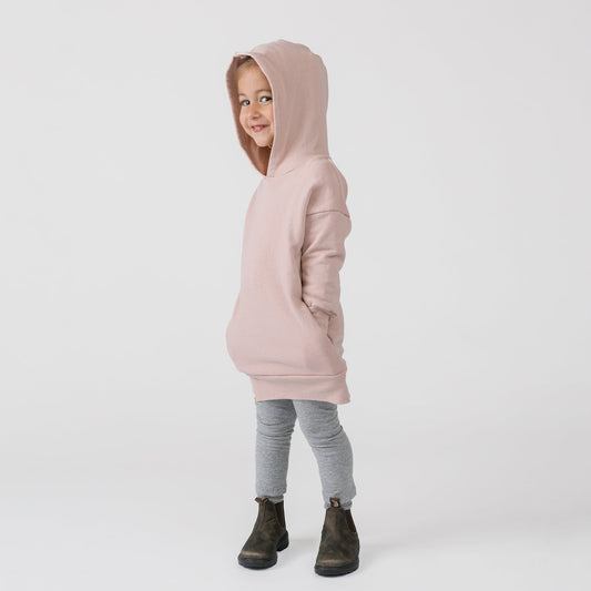 Organic Cotton Hoodie Dress – Cozy Collection