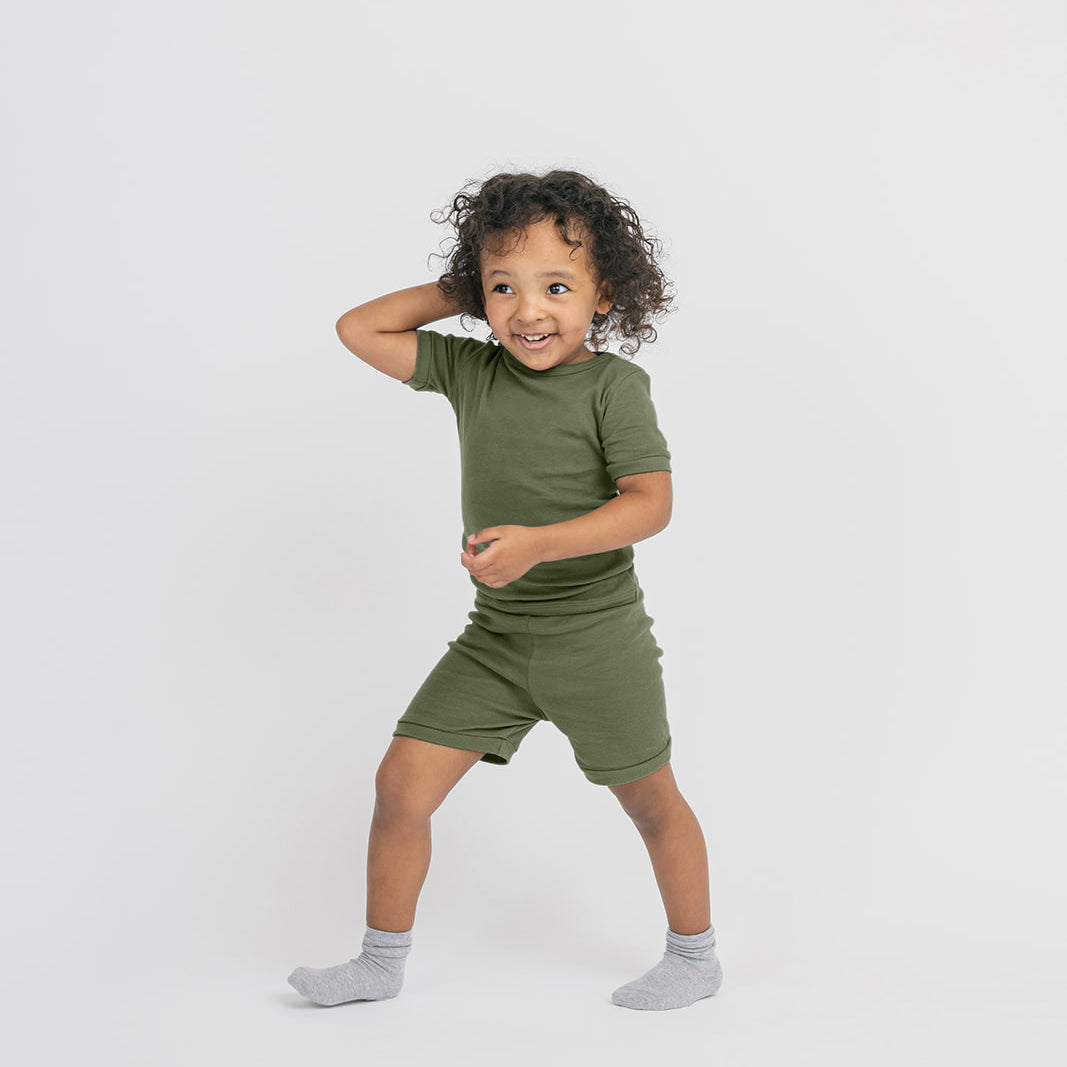 Organic Cotton Shortie Pajamas – Dreamy Collection