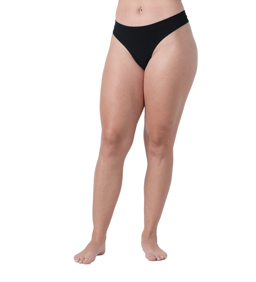 Women’s Odour-Free Merino Wool Thong Underwear – Lightweight Breathable Base Layer