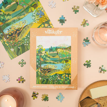 Okanagan Valley | Eco-Friendly 500-Piece Puzzle for Adults | Designed in Canada by Anja Jane | Best Rated Finds