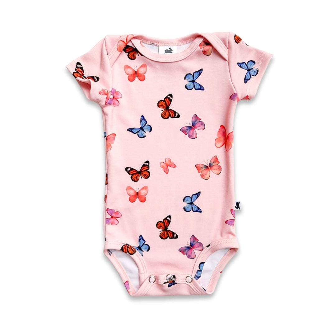 Bamboo Baby Capsule Gift Box - Butterflies & Blush