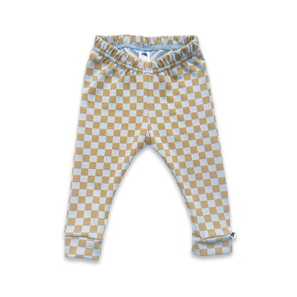 Bamboo Baby Capsule Gift Box - Blue Checkers & Powder Blue