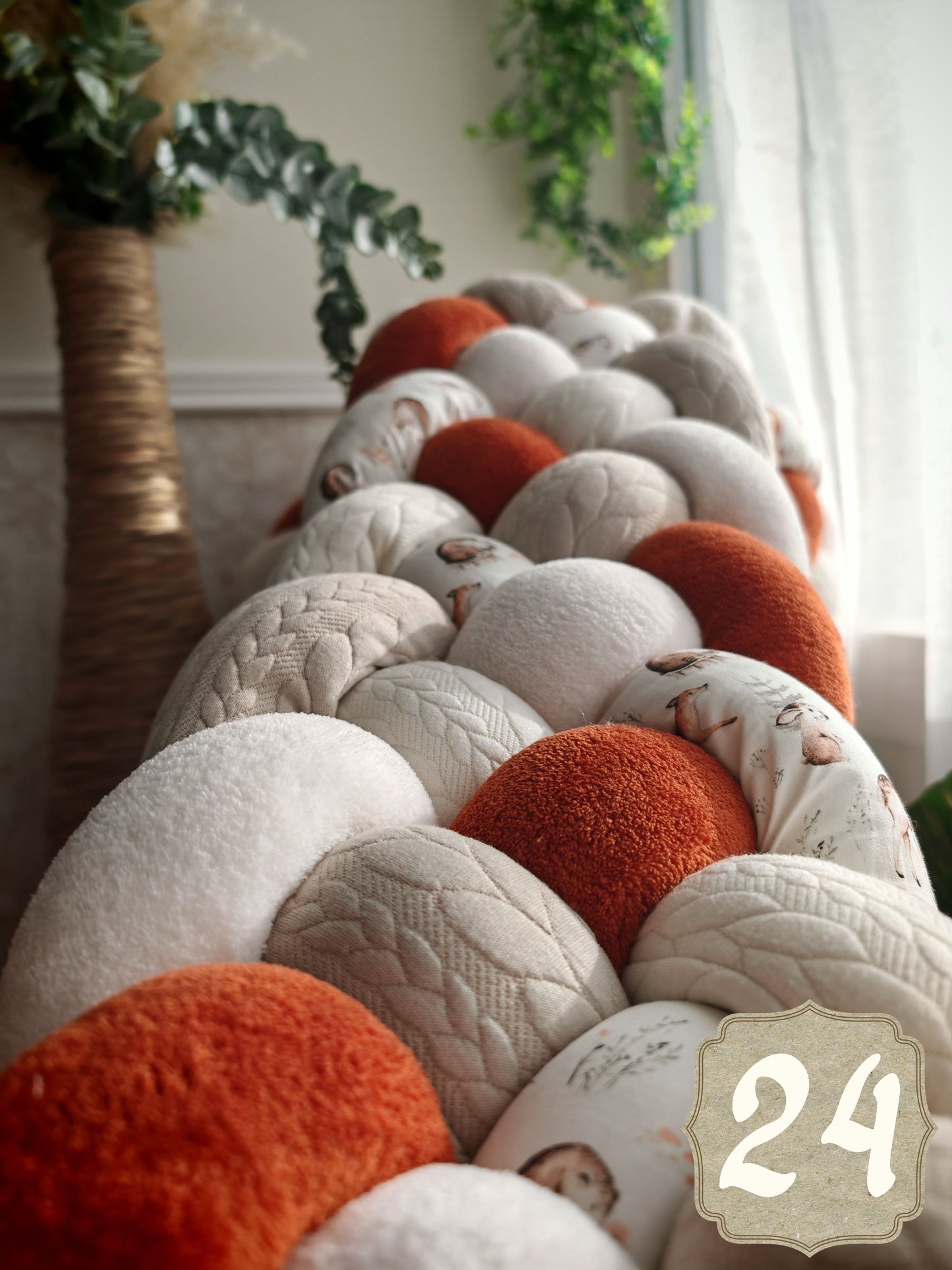 Signature 5-strand Braided Bed Bumper