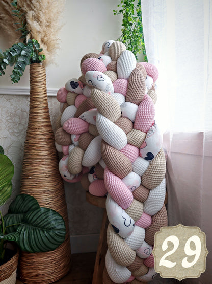 Signature 5-strand Braided Bed Bumper