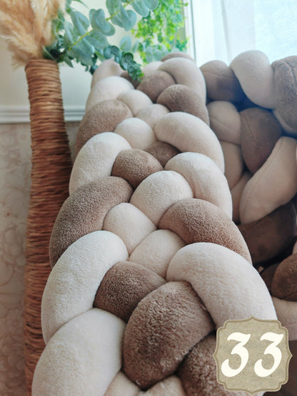Signature 5-strand Braided Bed Bumper