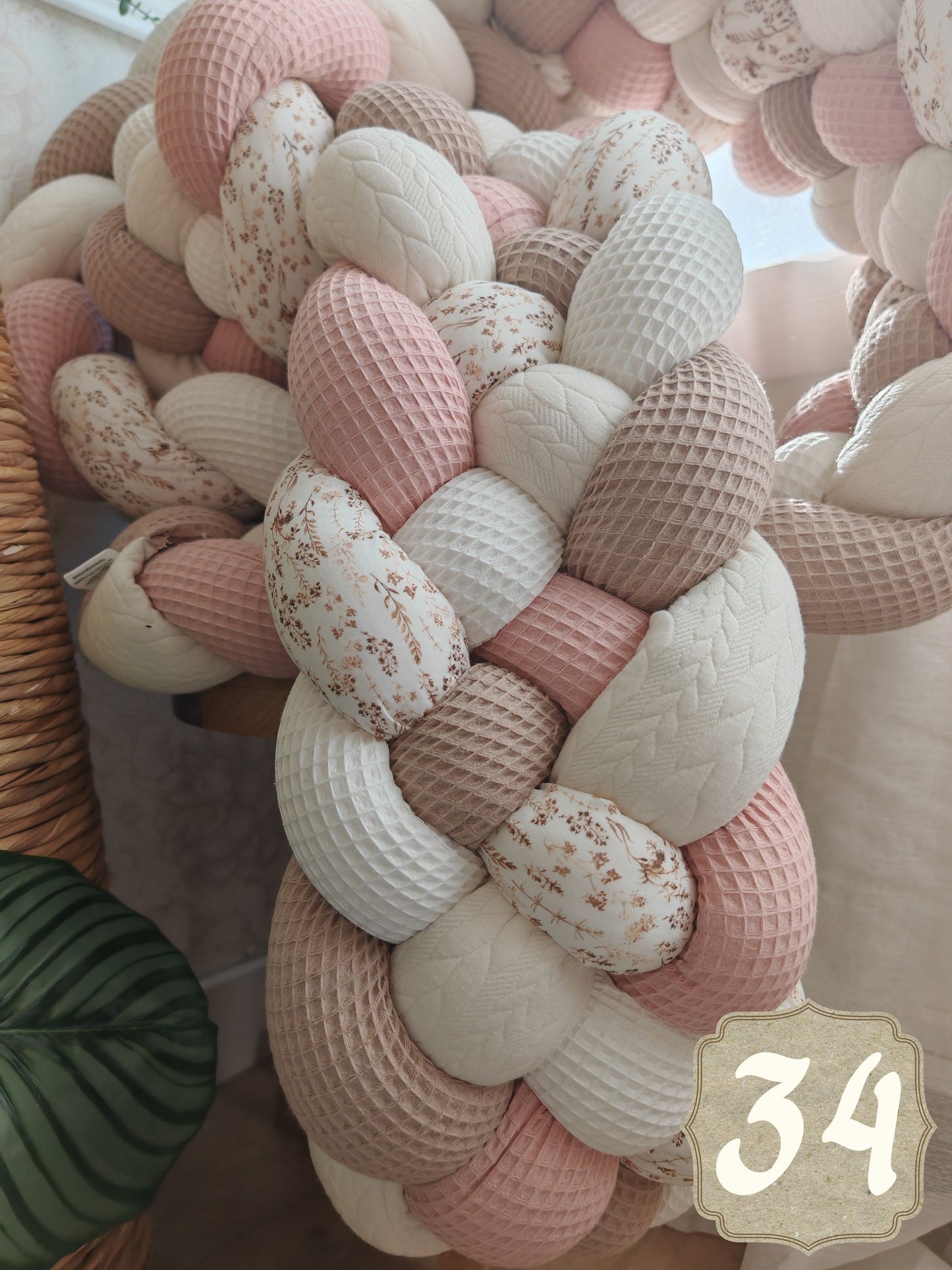 Signature 5-strand Braided Bed Bumper