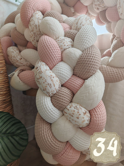 Signature 5-strand Braided Bed Bumper