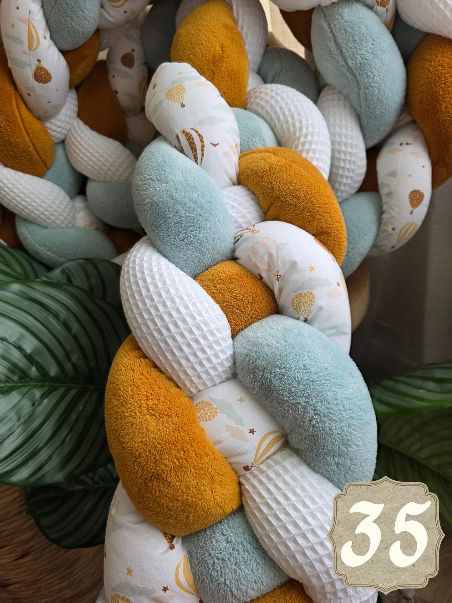 Signature 4-strand Braided Bed Bumper