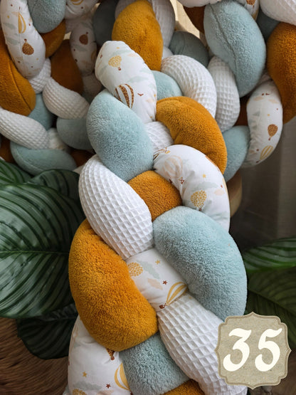 Signature 4-strand Braided Bed Bumper
