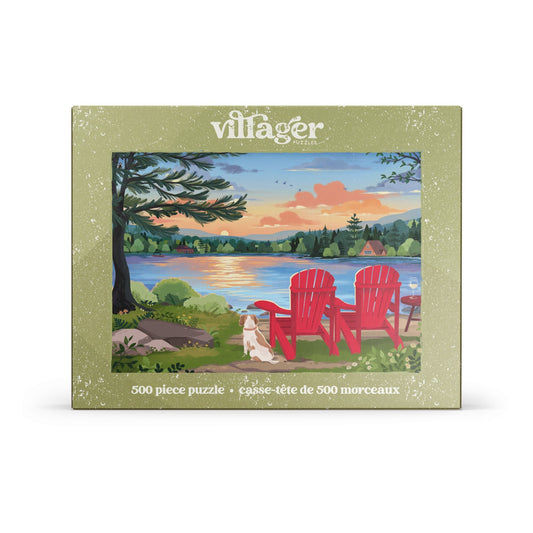 Cottage Country | Eco-Friendly 500-Piece Puzzle for Adults | Designed in Canada by Nicolle Lalonde | Best Rated Finds