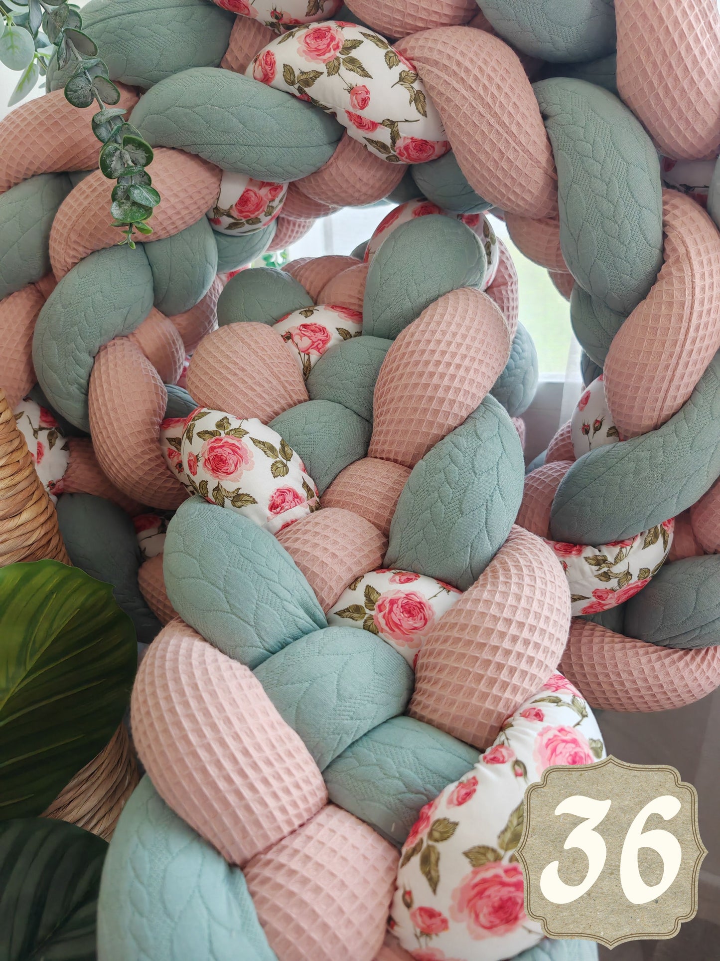 Signature 5-strand Braided Bed Bumper