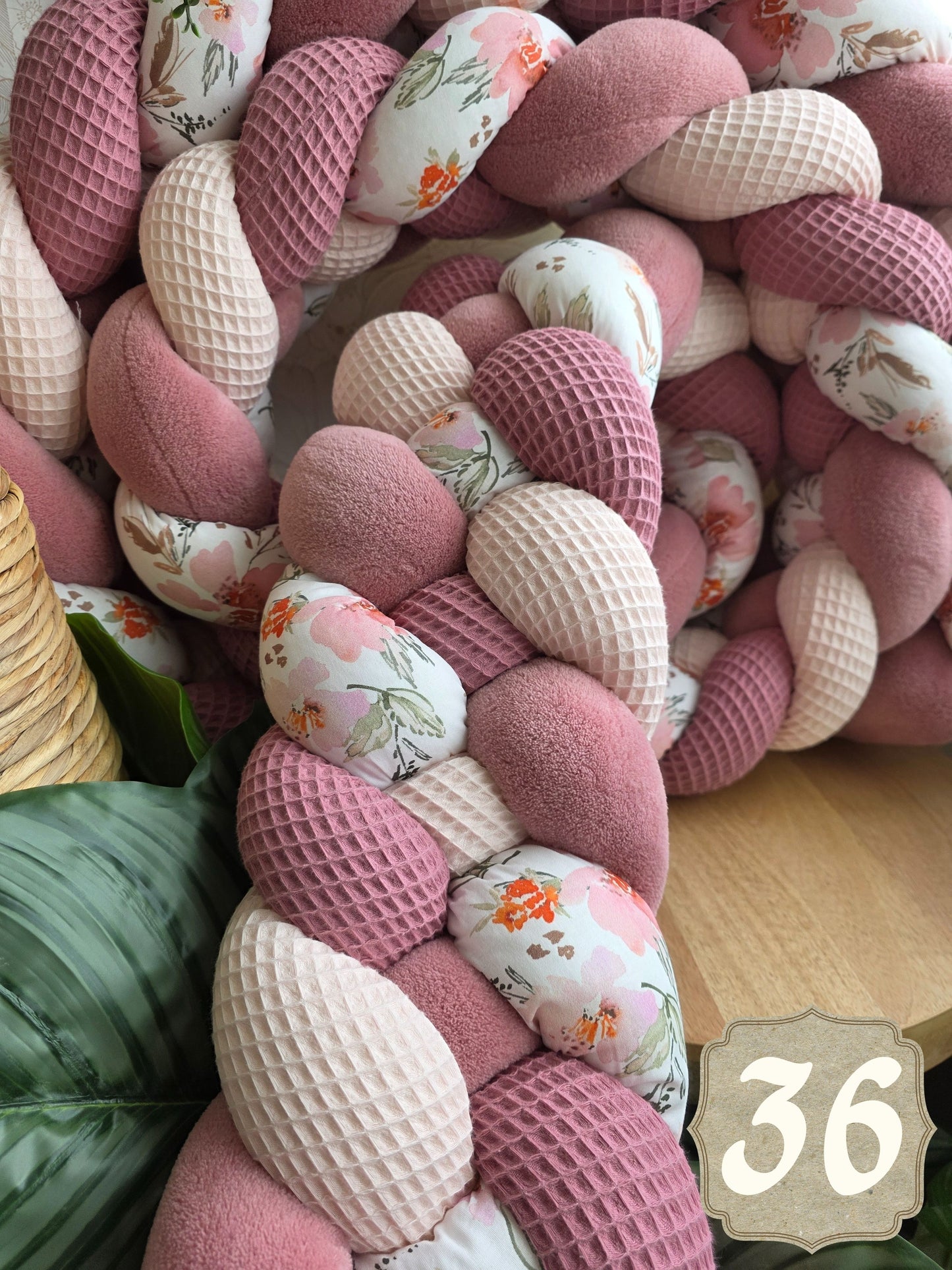Signature 4-strand Braided Bed Bumper