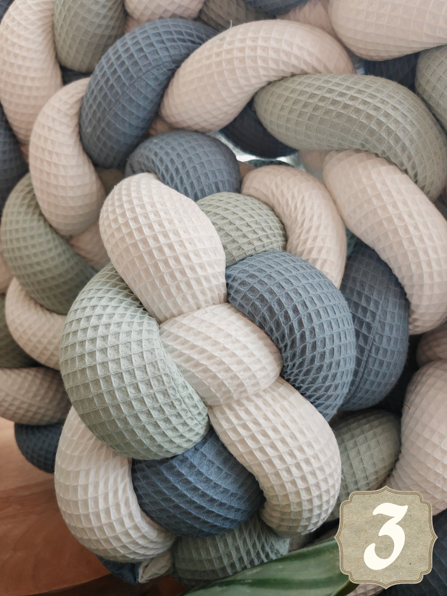 Signature 4-strand Braided Bed Bumper