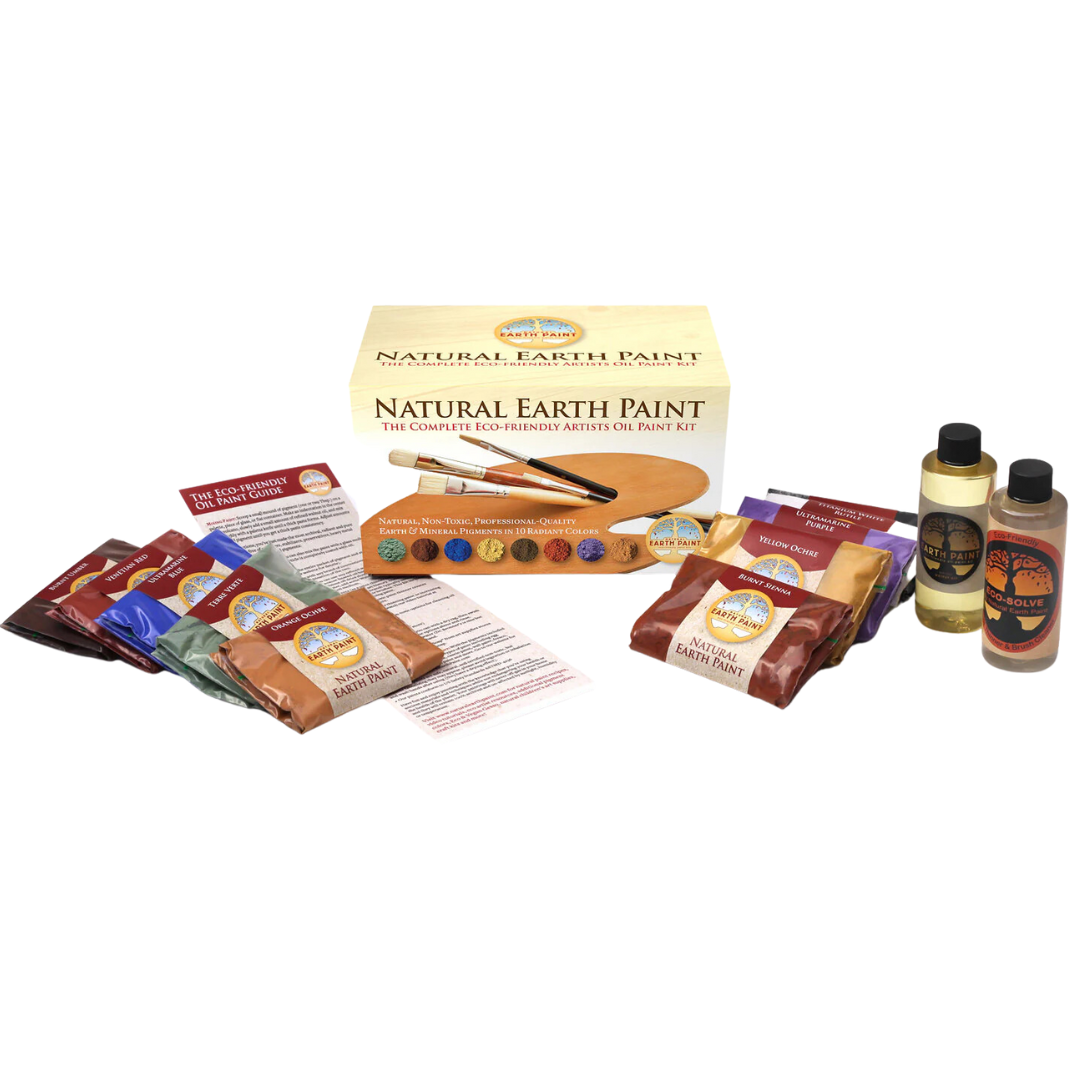 Professional Natural Oil Paint Kit – Complete Eco Artist Set Canada