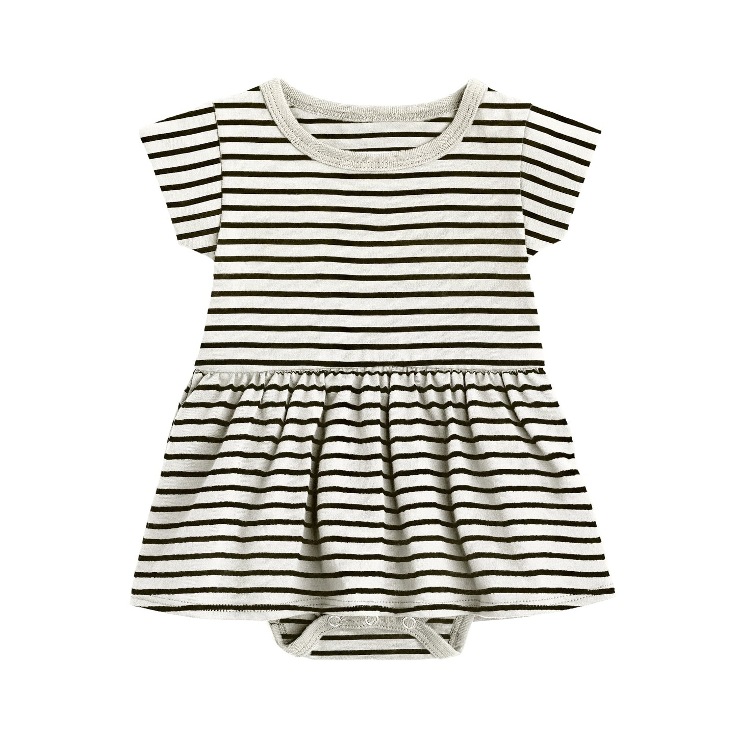 Organic Cotton Baby Dress Bodysuit – Cloud Collection