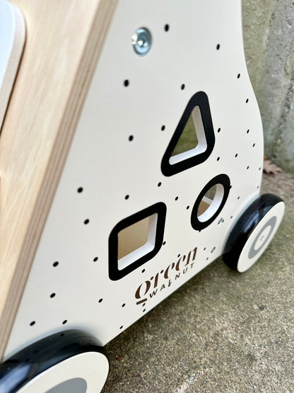 Wooden Activity Walker | Wooden Baby Walker | Toddler Walker