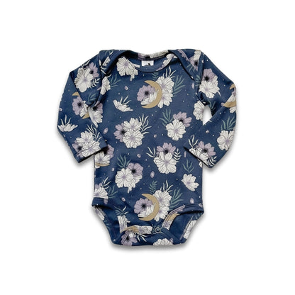 Bamboo Baby Capsule Gift Box - Celestial Floral & Dusty Lilac