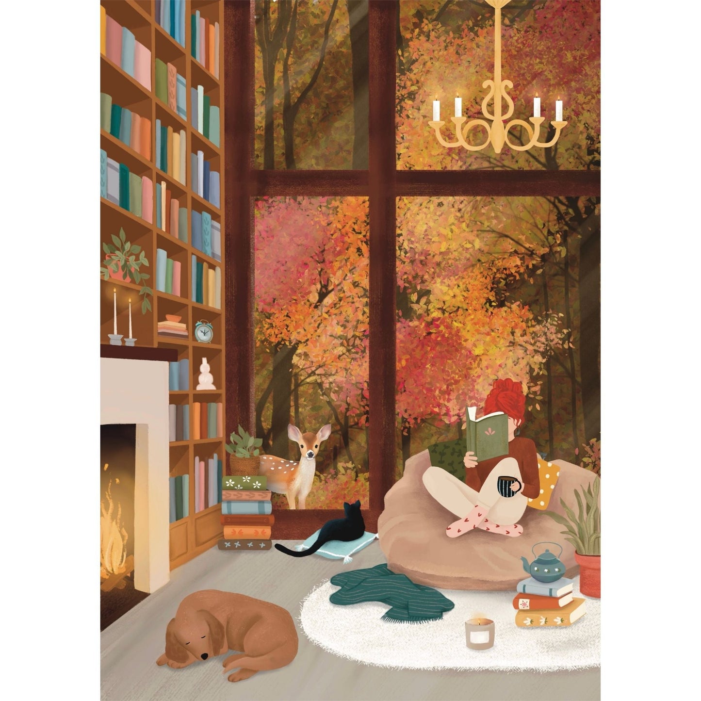 Dream Library | Eco-Friendly 1000-Piece Puzzle for Adults | Designed in Canada by Tara Younggren | Best Rated Finds