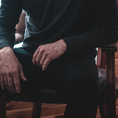 Men’s 260 GSM Merino Wool Thermal Leggings – Heavyweight Base Layer