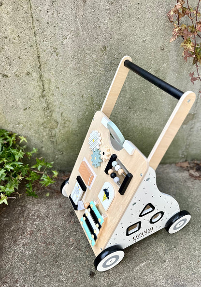 Wooden Activity Walker | Wooden Baby Walker | Toddler Walker
