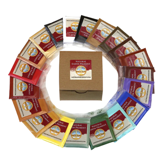 Earth & Mineral Pigments Sample Pack (20 colours)
