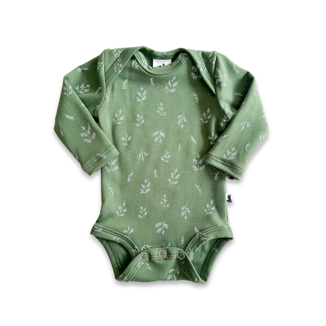 Bamboo Baby Capsule Gift Box - Sprig & Leaf Green