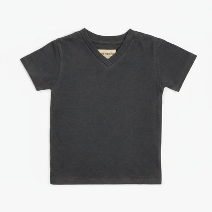 Organic Cotton V-Neck Tee – Cloud Collection