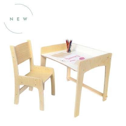 LUMEN - Big Kid Desk & Chair | Adjustable Height Study Table