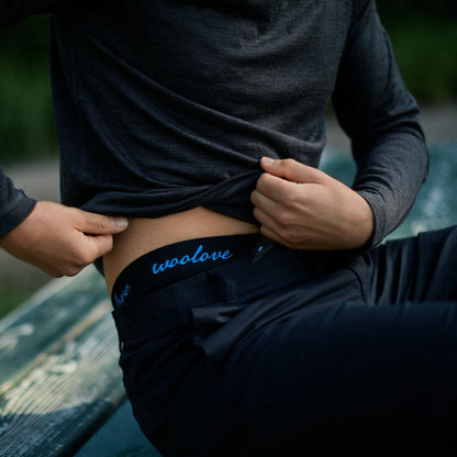 Men’s Merino Wool Boxer Briefs – Odour-Resistant Performance Underwear