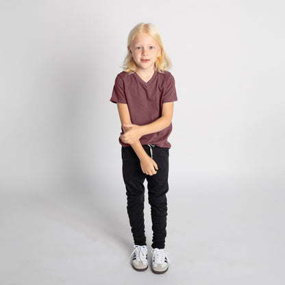 Organic Cotton V-Neck Tee – Cloud Collection