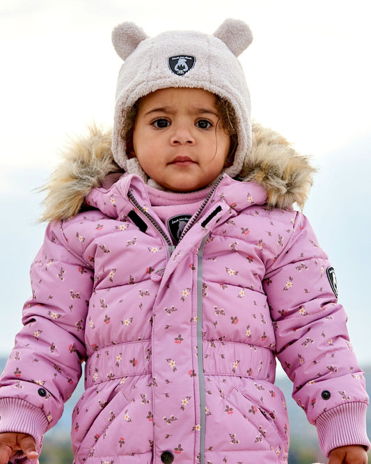 Sherpa Baby Hat Off White