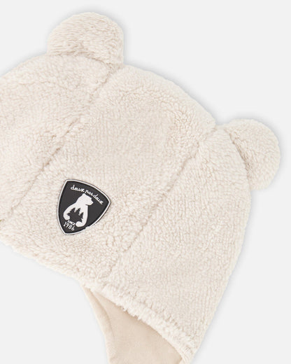 Sherpa Baby Hat Off White