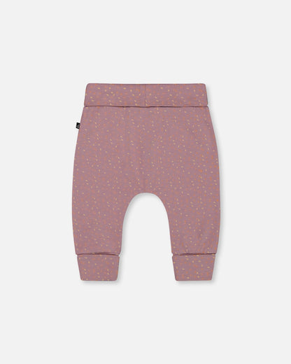 Organic Cotton Evolutive Pant Printed Pear Seeds