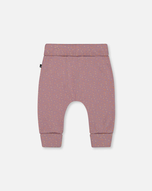 Organic Cotton Evolutive Pant Printed Pear Seeds