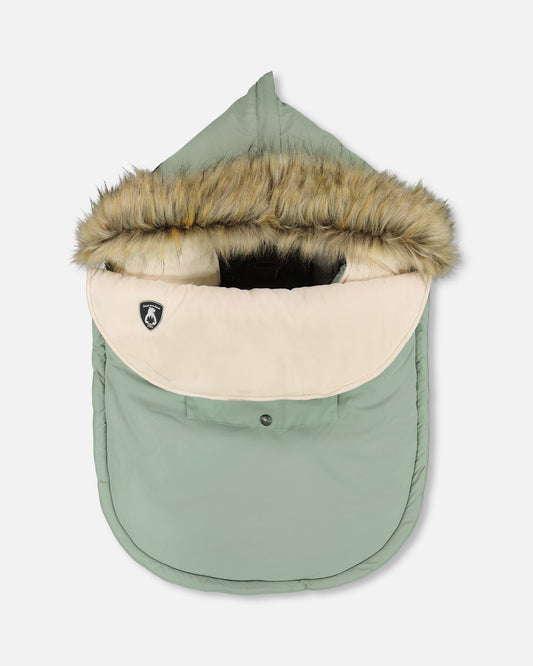 Bunting Bag Designed For Car Seat And Stroller Sage Green
