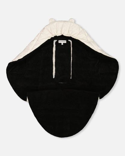Snugly Baby Wrap Designed For Car Seat And Stroller Off-White