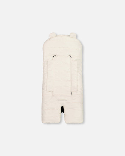 Snugly Baby Wrap Designed For Car Seat And Stroller Off-White