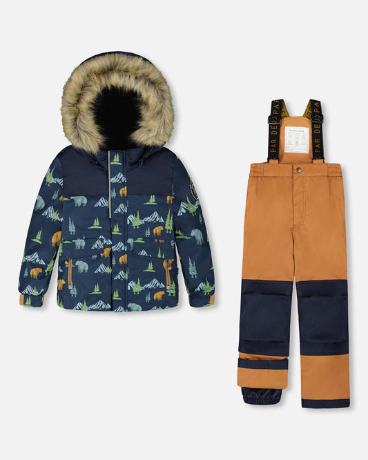 Two-Piece Discover Snowsuit Brown Sugar